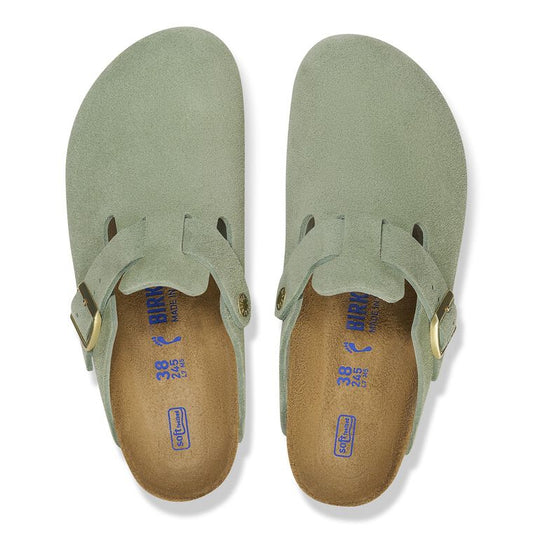 Boston soft footbed clog, pistachio