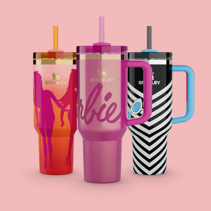 Limited edition Barbie x Stanley Icon 40oz quencher